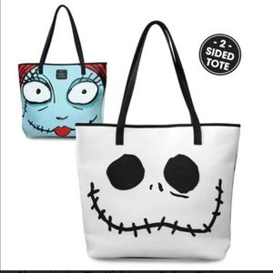 The nightmare before Christmas jack and sally tote